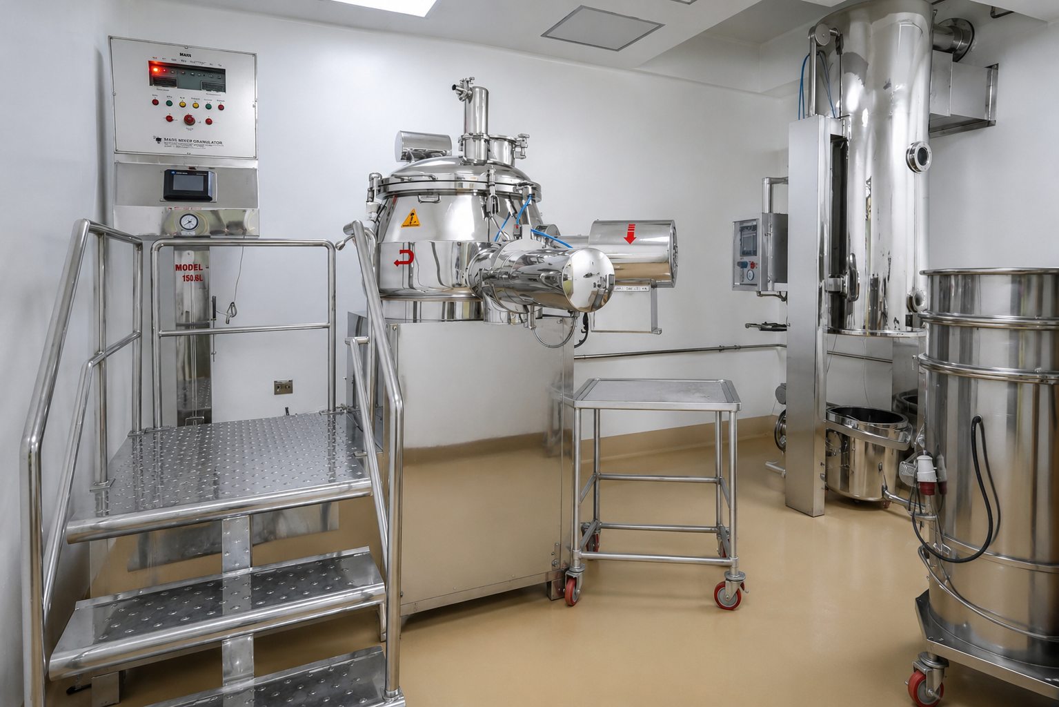 Granulateur haute cisaillement salle propre