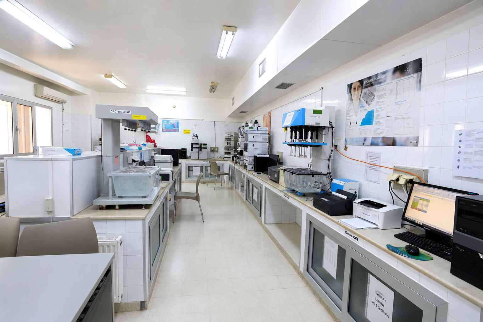 Laboratoire contrôle qualité